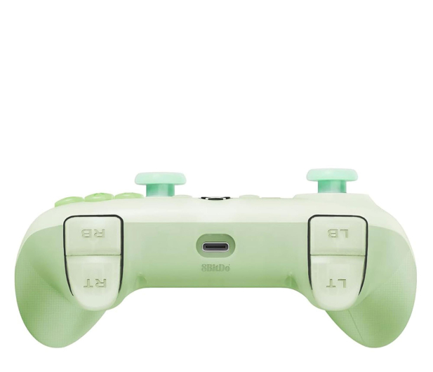8BitDo Ultimate Mini Wired Xbox Pad Clear Green - 1331370 - zdjęcie 3